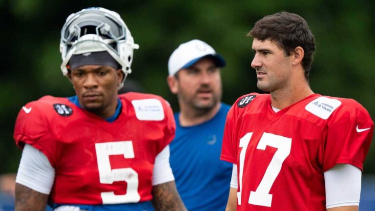 NFL Preseason Showdown: Richardson vs. Jones Quarterback Battle