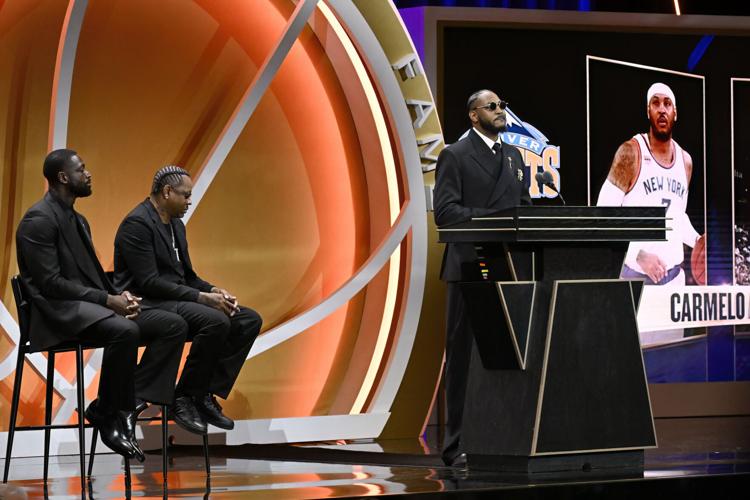 Carmelo Anthony’s Resounding Message to Knicks Fans Echoes Through Hall of Fame Speech