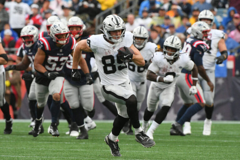 Brock Bowers’ Week 2 Availability Questionable: Latest Update on Raiders Star’s Injury Status vs. Chargers