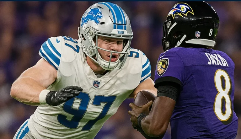 Lions’ Defensive Masterclass Tops Ravens in High-Stakes MNF Clash