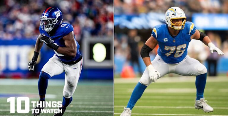 Giants vs Chargers Week 4: Streaming, Broadcast Notes and What to Watch