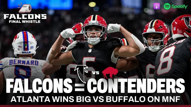Falcons look like NFC contenders & Bijan Robinson is NFL’s best RB Falcons Final Whistle