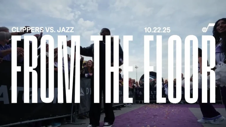 From the Floor: BIG home opener win vs Clippers UTAH JAZZ