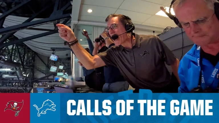 Calls of the Game: Detroit SHUTS DOWN Tampa Bay on Monday Night Football Lions vs. Buccaneers
