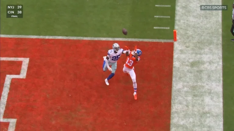 Nix and Bryant are poetry in motion on TD connection