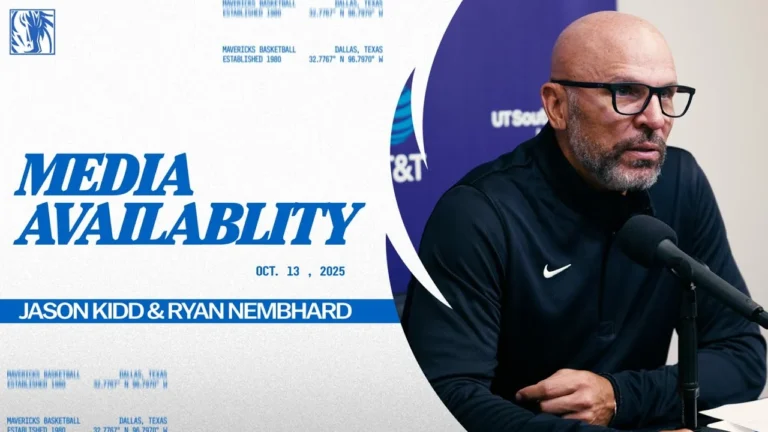 Jason Kidd & Ryan Nembhard Post Game Media Availability 10 13 25