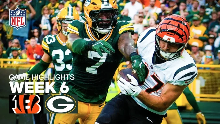 Cincinnati Bengals vs Green Bay Packers Game Highlights 2025 NFL Season Week 6