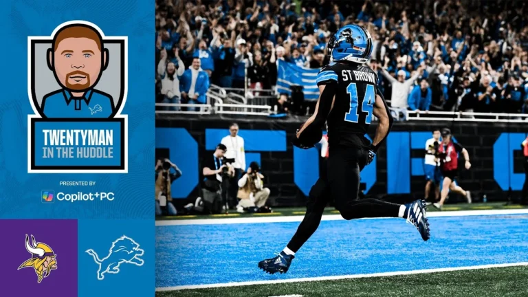 Detroit Lions vs. Minnesota Vikings week 9 preview Twentyman in the Huddle