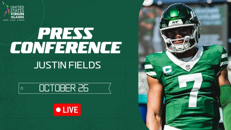 Justin Fields Postgame Press Conference (10 26) New York Jets at Cincinnati Bengals Week 8