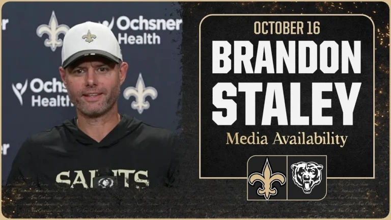 Brandon Staley on Ben Johnson’s offense, Caleb Williams New Orleans Saints
