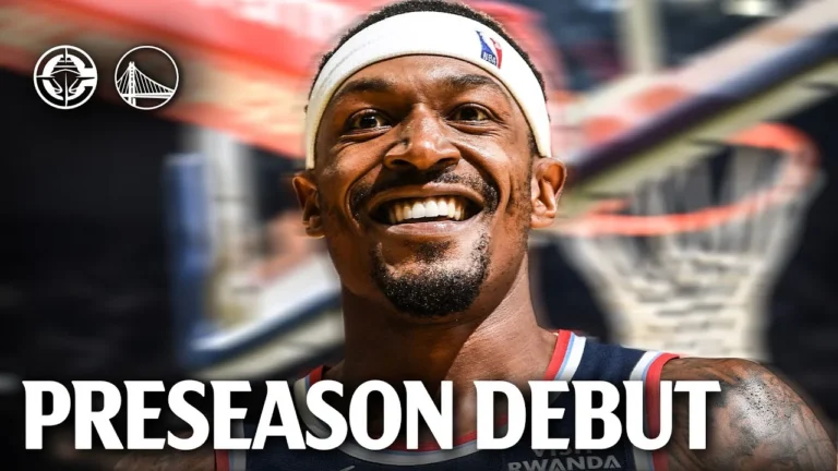 Bradley Beal first Clippers game vs Warriors