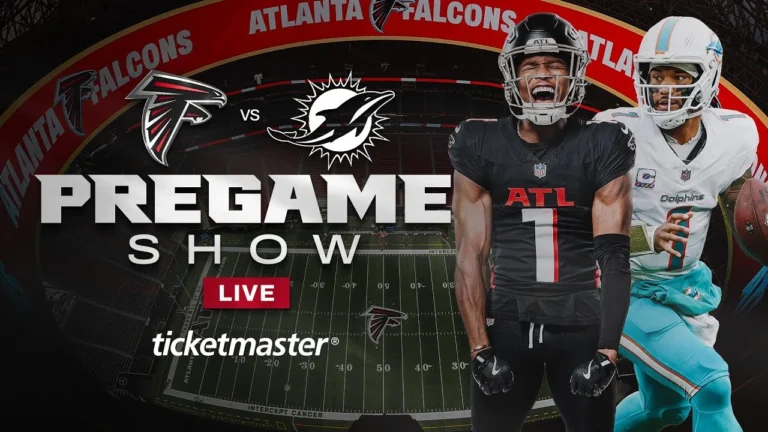 Week 8: Atlanta Falcons vs Miami Dolphins Atlanta Falcons Pregame Show