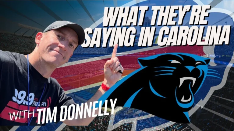 WHAT they’re SAYING in CAROLINA: BILLS at PANTHERS preview with Tim Donnelly