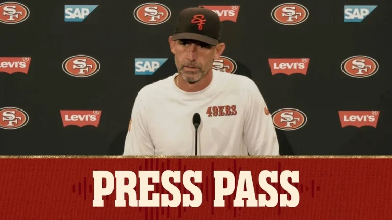 Kyle Shanahan Shares Injury Updates, Prepares for Matchup Against Giants 49ers