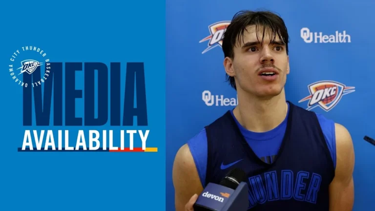 OKC Thunder Media Availability Practice Preseason October 12, 2025