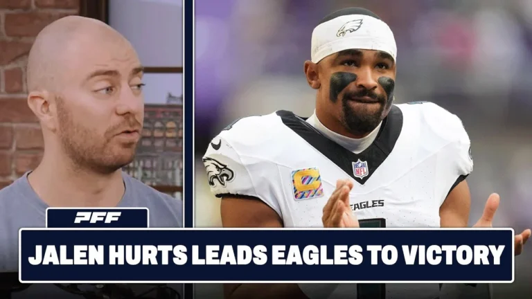 Philadelphia Eagles vs. Minnesota Vikings Review PFF Grade Release Show