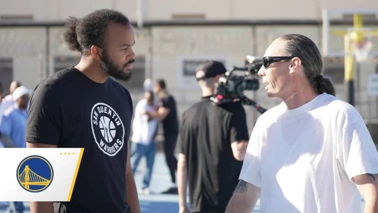 Golden State Warriors Visit San Quentin
