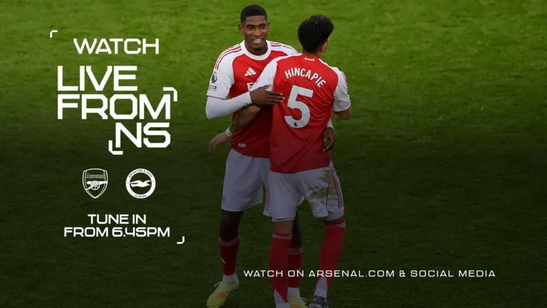 UP FOR THE CUP Arsenal v Brighton & Hove Albion LIVE FROM N5 PRE-MATCH SHOW Carabao Cup