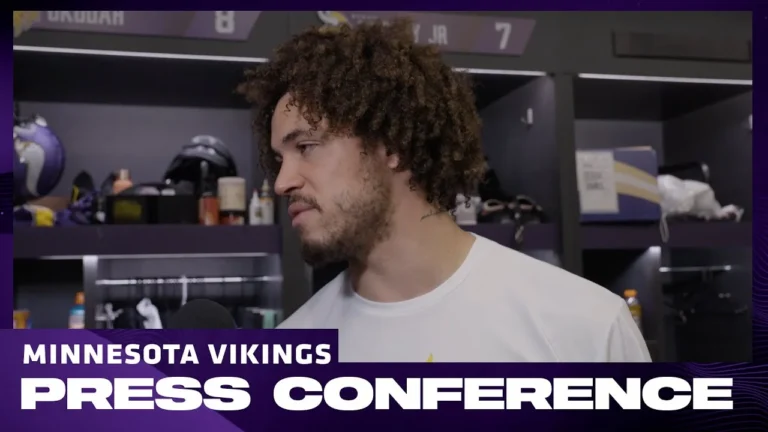 Minnesota Vikings Team Press Conferences Week 9 vs. Lions October 30