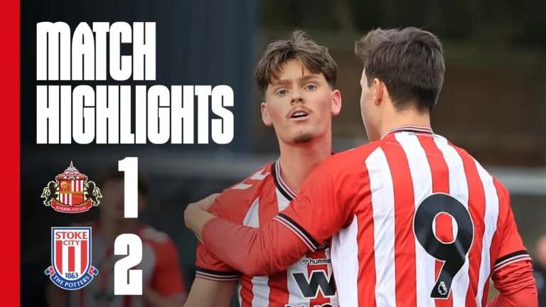 Defeat At Eppleton Sunderland AFC U21s 1 – 2 Stoke City U21 PL2 Highlights
