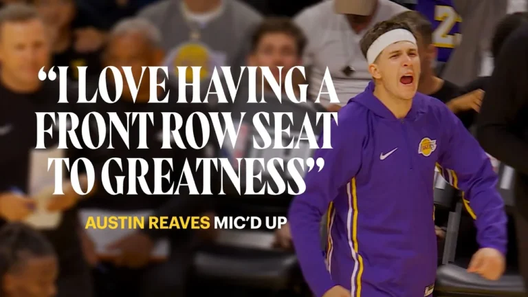 Austin Reaves is the Greatest Hype Man Micd Up vs Minnesota