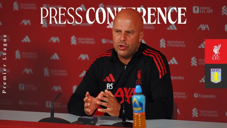 Live Press Conference: Liverpool vs Aston Villa Premier League