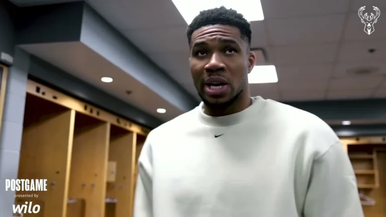Giannis Antetokounmpo Postgame Media Availability 10.12.25
