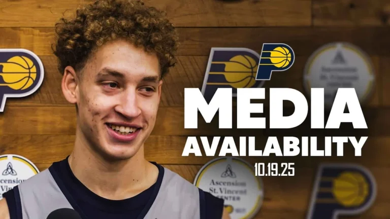 Indiana Pacers Media Availability October 19, 2025