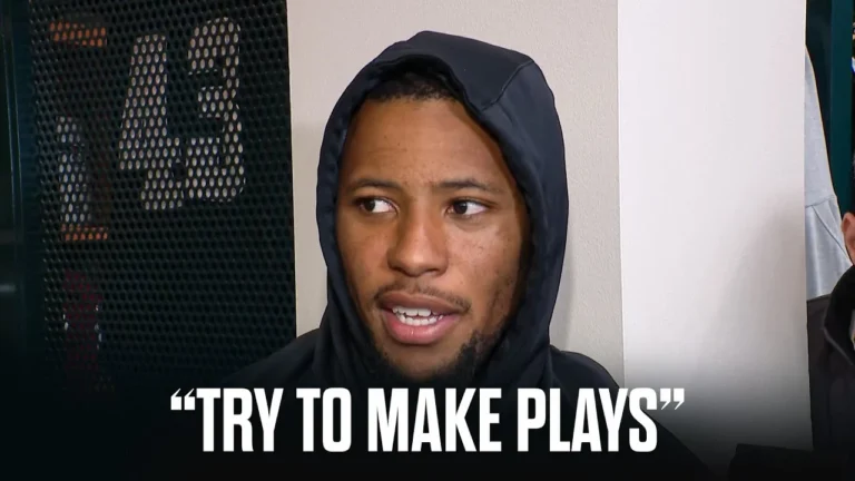 Saquon Barkley & More On Facing New York Giants