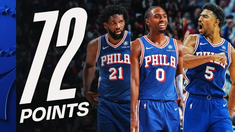 Maxey (28 PTS), Grimes (24 PTS) & Embiid (20 PTS) Came Up Big vs Hornets! October 25, 2025