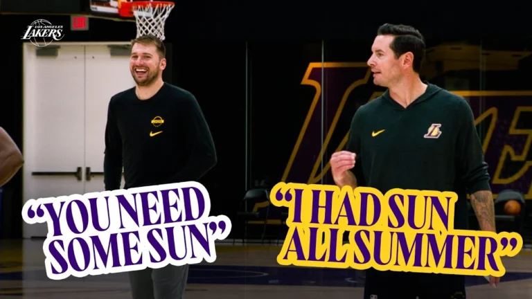 JJ and Luka are Absolute COMEDY JJ Redick Micd Up at Lakers Training Camp
