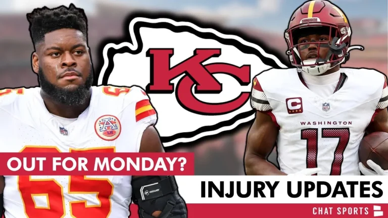 Chiefs’ Star OUT For Monday Night Football? Week 8 Injury Updates Keys To Victory