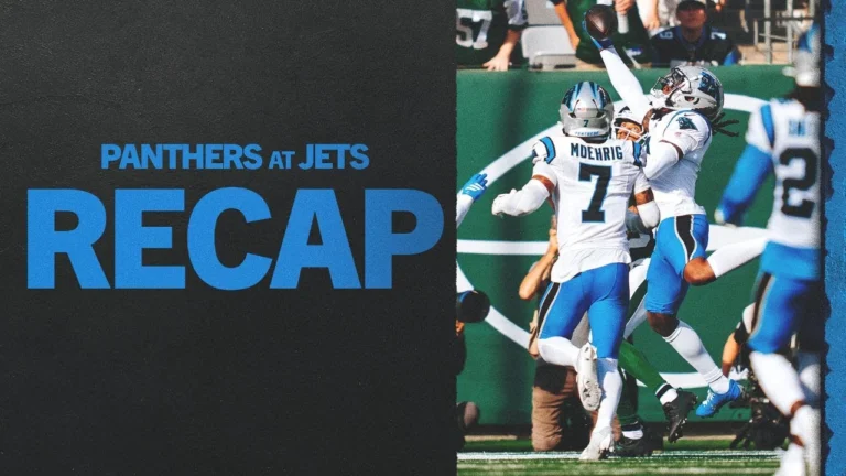 Panthers vs Jets: Cinematic Recap Week 7