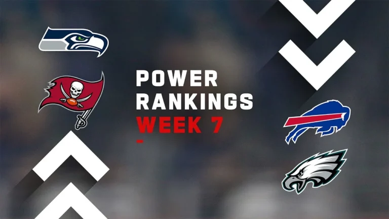 NFL Power Rankings Week 7: Baker Mayfield-led Buccaneers crack top 3