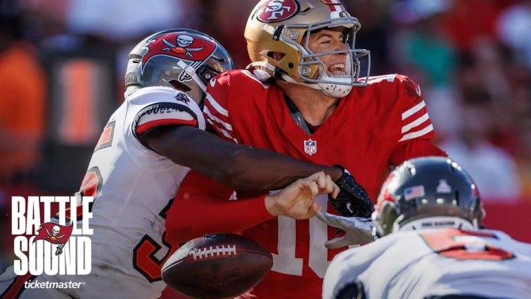 Bucs Nullify the Niners Battle Sound Tampa Bay Buccaneers