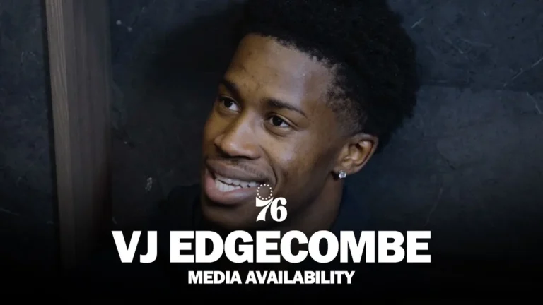 Philadelphia 76ers Postgame Media Availability VJ Edgecombe 10.22.25