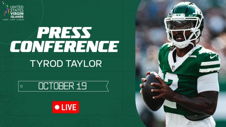 Tyrod Taylor Postgame Press Conference (10 19) New York Jets vs. Carolina Panthers Week 7