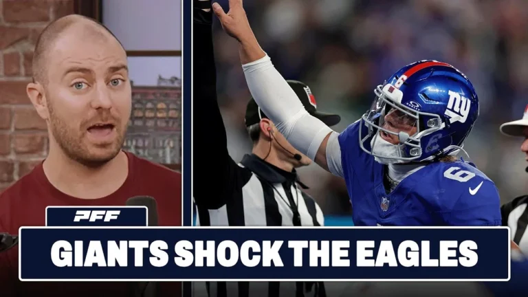 New York Giants vs. Philadelphia Eagles Review PFF Grade Release Show