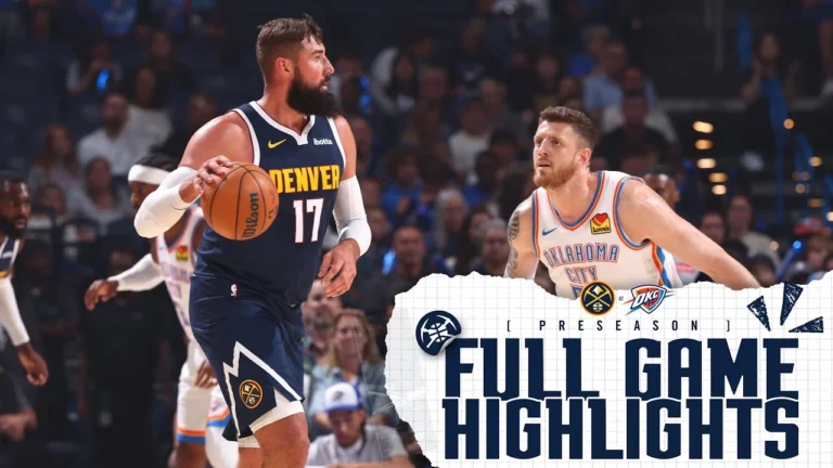 Denver Nuggets vs. Oklahoma City Thunder Full Game Highlights