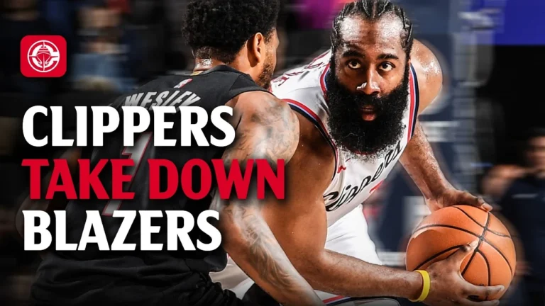 Clippers Take Down Trail Blazers at Home