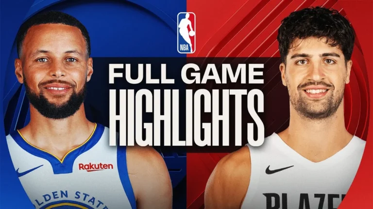 WARRIORS at TRAIL BLAZERS FULL GAME HIGHLIGHTS October 24, 2025