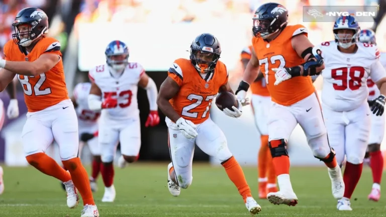 Broncos players react to big home win vs. Giants Inside the Locker Room