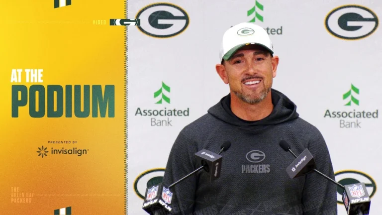 Matt LaFleur on Josh Jacobs’ mentality: ‘He’s going to find a way to get it done’