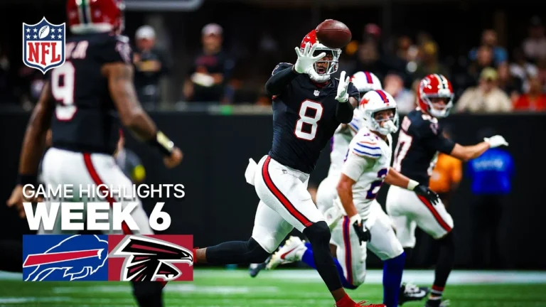 Buffalo Bills vs Atlanta Falcons Game Highlights 2025 NFL Season Week 6