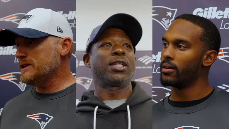 New England Patriots Offensive Coaches Speak to the Media Patriots Press Conference