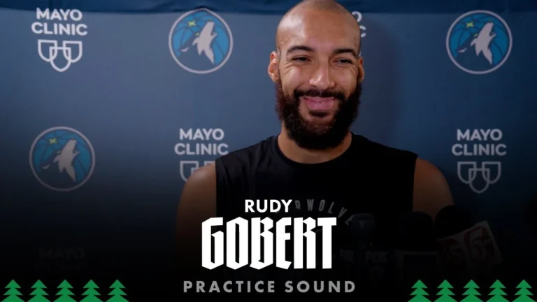Be Consistent With Who We Are. Rudy Gobert Practice Sound 10.20.25
