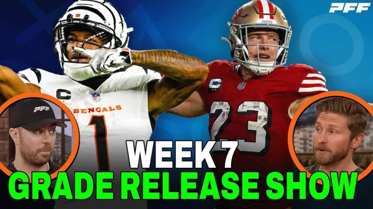 2025 NFL Week 7 Review & Grade Release Show PFF NFL Show