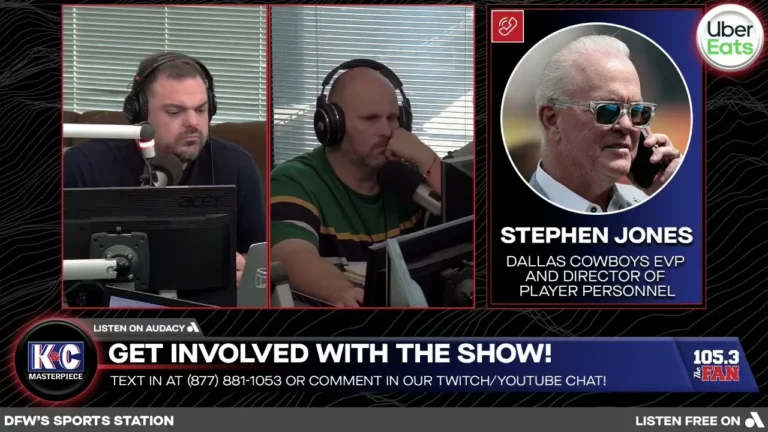 Stephen Jones Talks Loss Against the Broncos 105.3 The Fan