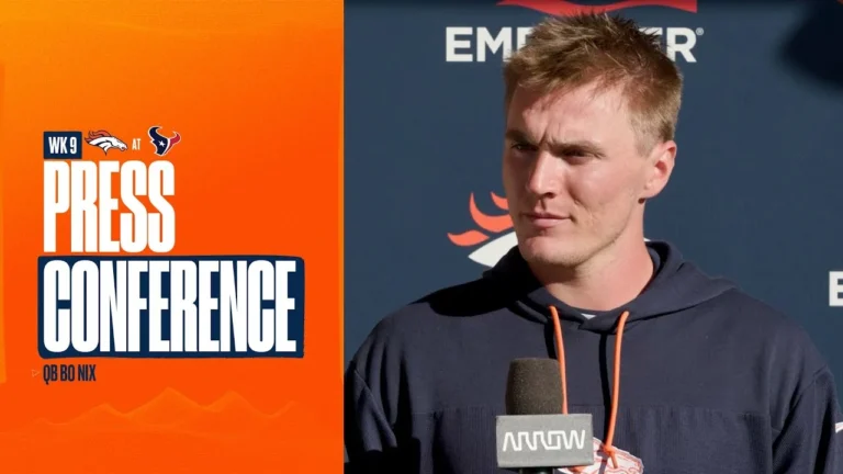 QB Bo Nix on facing Texans’ defense: ‘They just fly around’