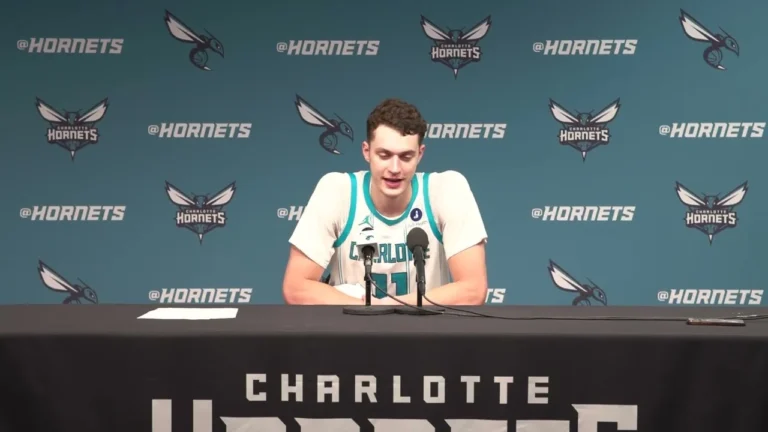 Hornets vs Magic: Ryan Kalkbrenner Postgame Media Availability 10 30 2025